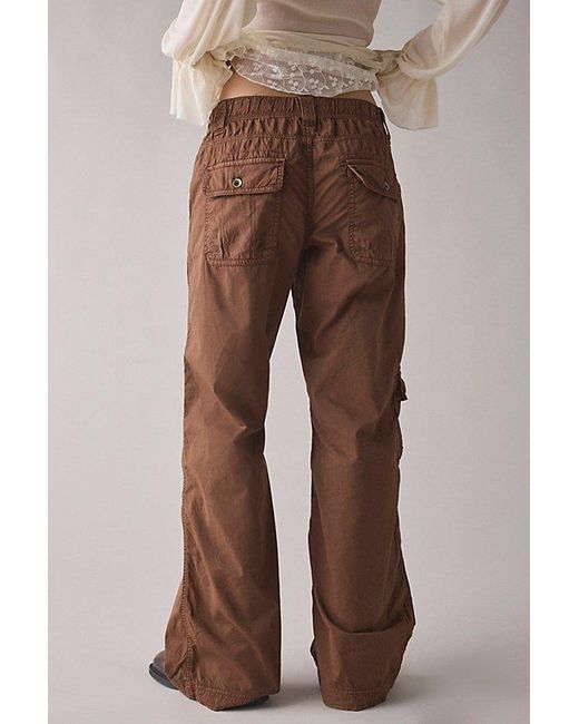 BDG Brown 360 Utility Low-Rise Straight Leg Pant