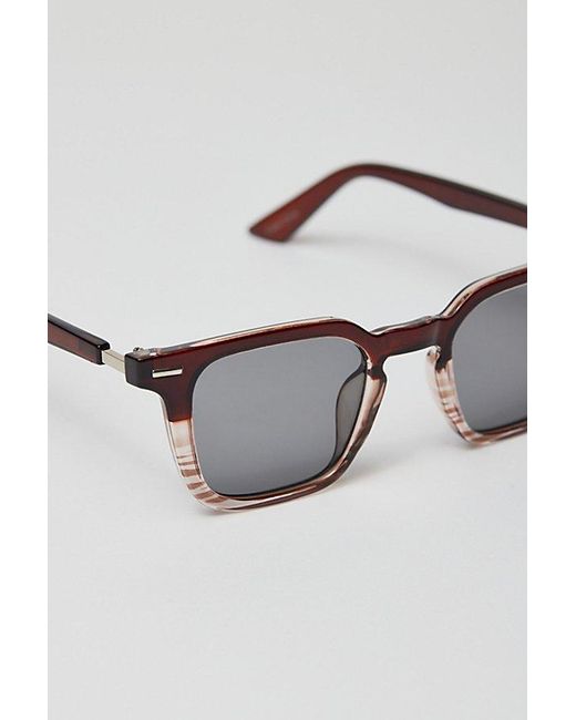 Urban Outfitters Red Highland Square Sunglasses for men