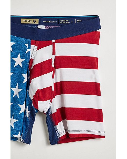 Stance Blue The Fourth St. Butter Blend Boxer Brief for men