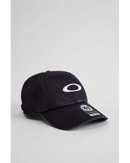 Oakley Blue Black Remix Dad Cap for men