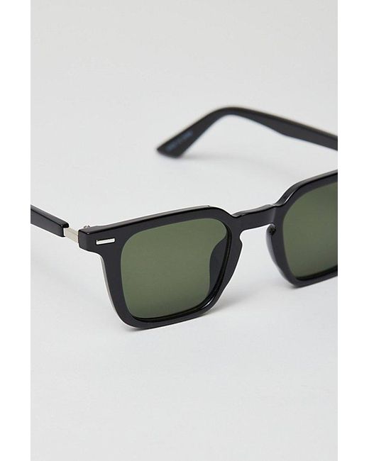 Urban Outfitters Black Highland Square Sunglasses for men