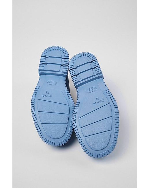 Camper Blue Pix Leather Loafer for men