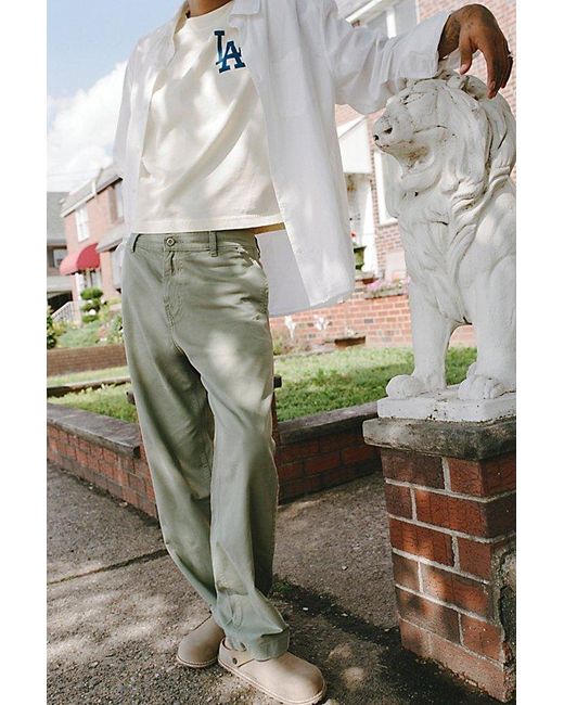 BDG Gray Austin Straight Fit Chino Pant for men