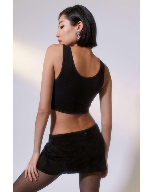 Out From Under Wrap It Up Seamless Reversible Bra Top in Black