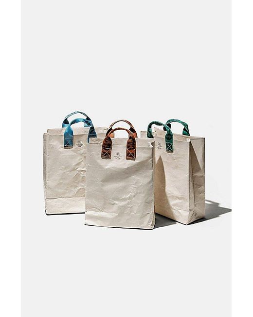 Puebco Multicolor Vintage Recycled Sling Belt Tote Bag