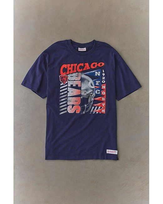 Mitchell & Ness Blue Nfl Core Team Logo Tee for men