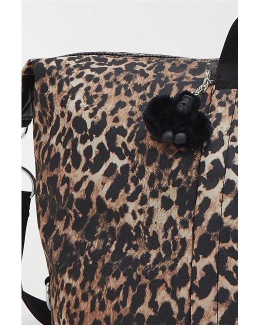 Kipling Black Bori Printed Duffle Bag