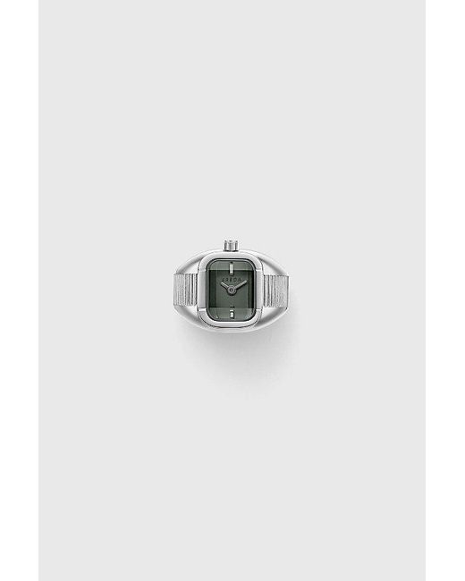 Breda Metallic Expandable Ring Quartz Watch