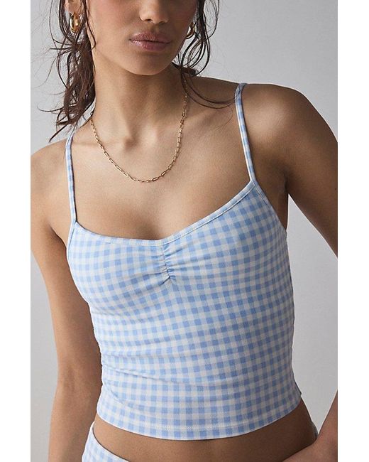 Out From Under Multicolor Bec Pinch Front Fitted Cami