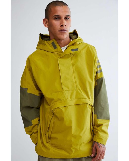 adidas yellow anorak