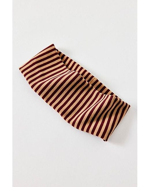 Urban Outfitters Multicolor Evie Striped Headwrap Wide Headband