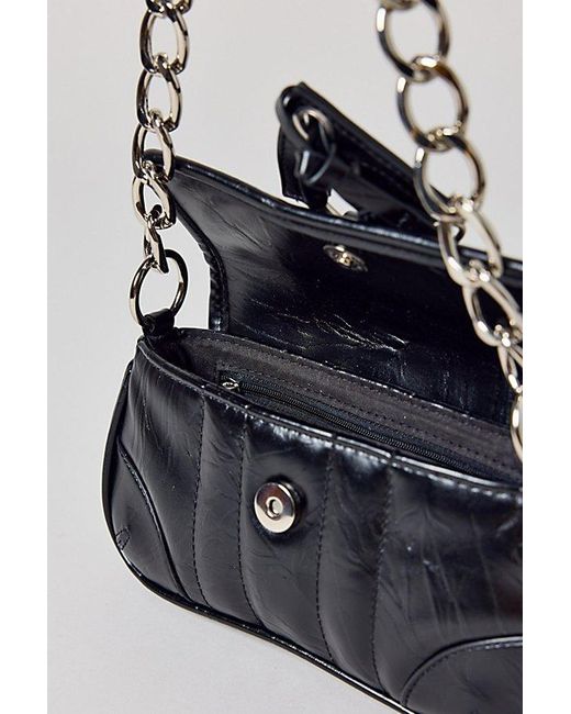 Silence + Noise Hailey Buckle Bag in White | Lyst