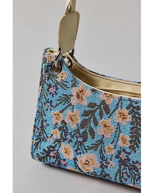 Kimchi Blue Gray Emilia Jacquard Shoulder Bag