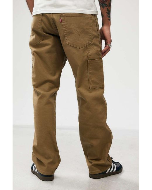 Levi's Natural Ermine Workwear 565 Double Knee Trousers