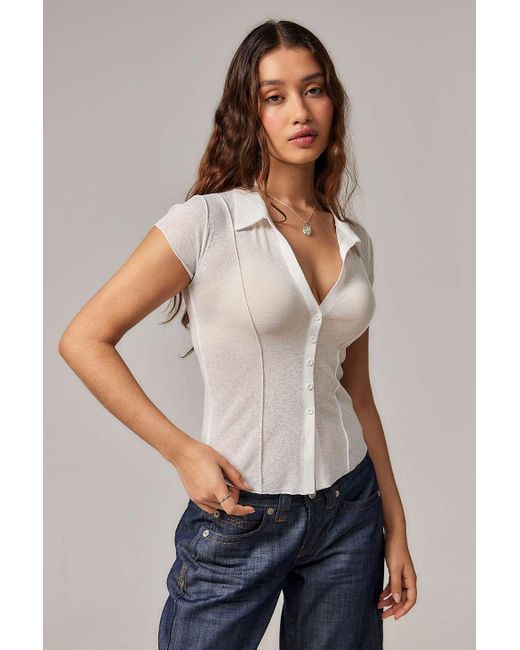 Urban Outfitters Gray Uo Milo Shirt