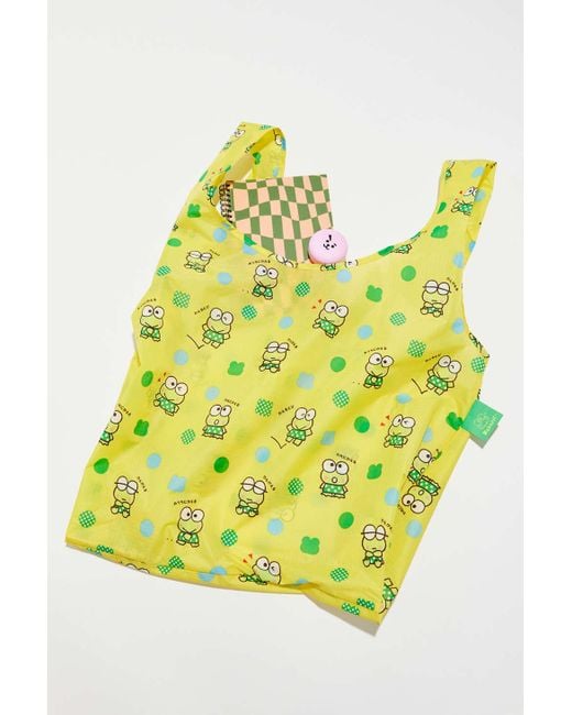 Baggu Yellow X Hello Kitty Standard Reusable Tote Bag