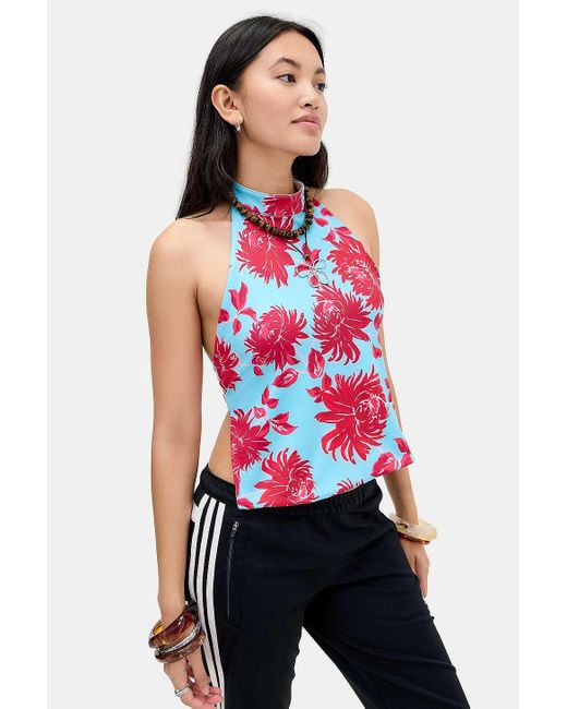Susmie's Red Poppy Reversible Top At Urban Outfitters