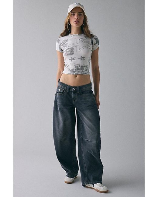 BDG Blue Kayla Cocoon Low-Rise Jean
