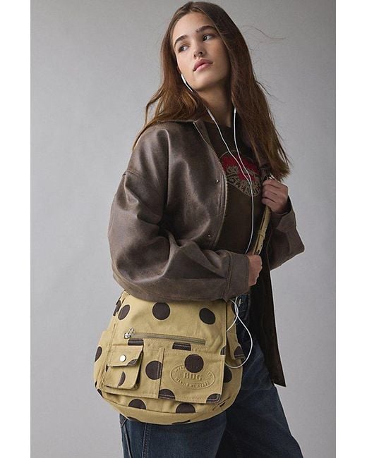 BDG Brown Denim Messenger Bag