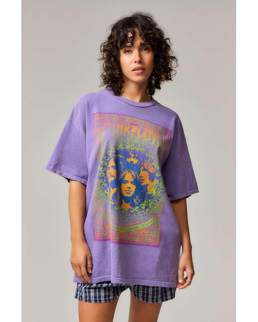 Urban Outfitters Uo Purple Pink Floyd T-shirt