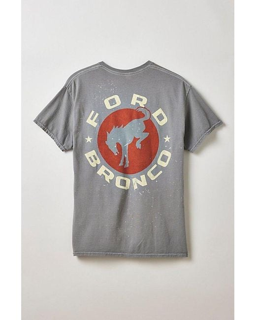 Urban Outfitters Green Ford Bronco Paint Splatter Graphic Tee for men