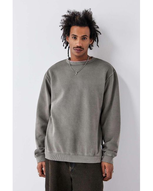 Reebok Gray Grout Fleece Back Sweatshirt for men