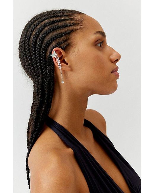Urban Outfitters Brown Delicate Butterfly Ear Cuff