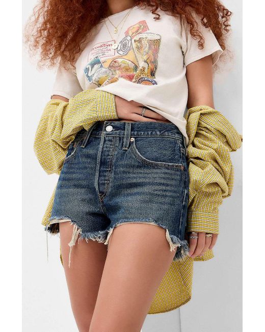 Levi's Blue 501 Athens Shorts