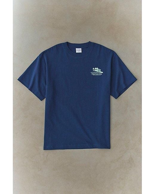 Students Golf Blue Students Practice Facility Graphic Tee for men