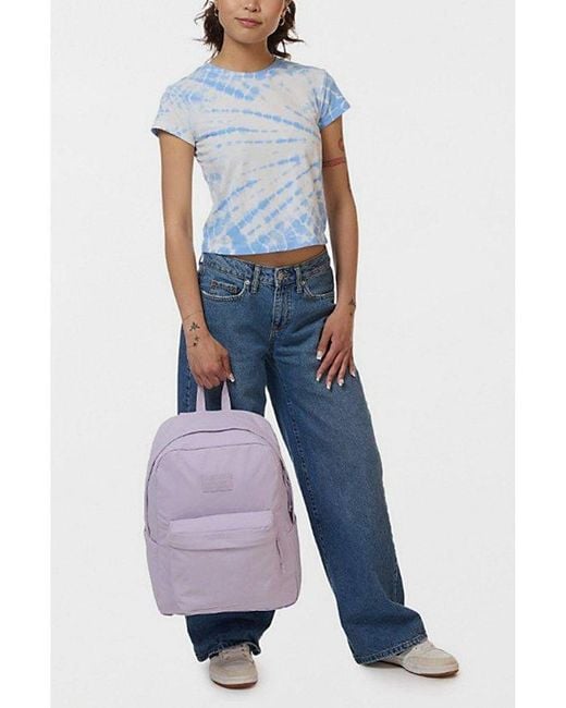 Jansport Purple Superbreak Plus Backpack