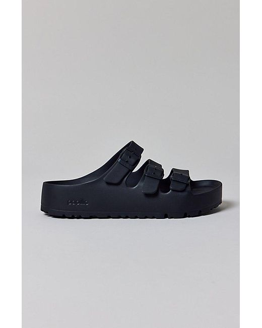 Birkenstock Black Florida Flex Platform Eva Sandal