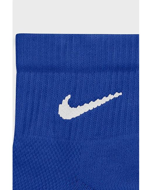 Nike Red Elevated Ankle Socks 6-Pack for men