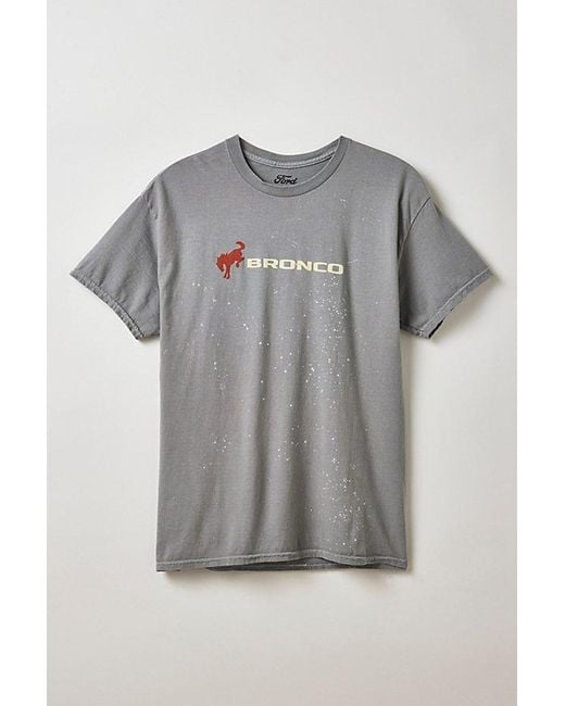 Urban Outfitters Green Ford Bronco Paint Splatter Graphic Tee for men