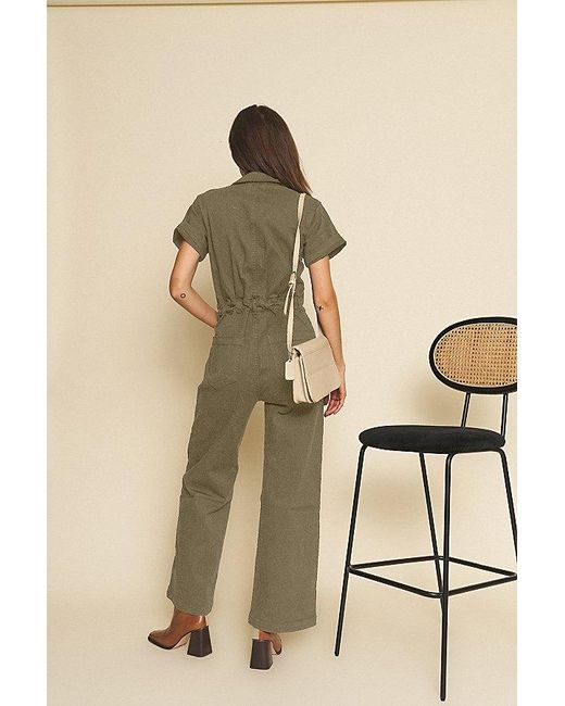 Whimsy and Row Natural Whimsy + Row Logan Organic Cotton Jumpsuit