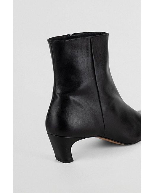 INTENTIONALLY ______ Black Lexi Kitten Heel Ankle Boot
