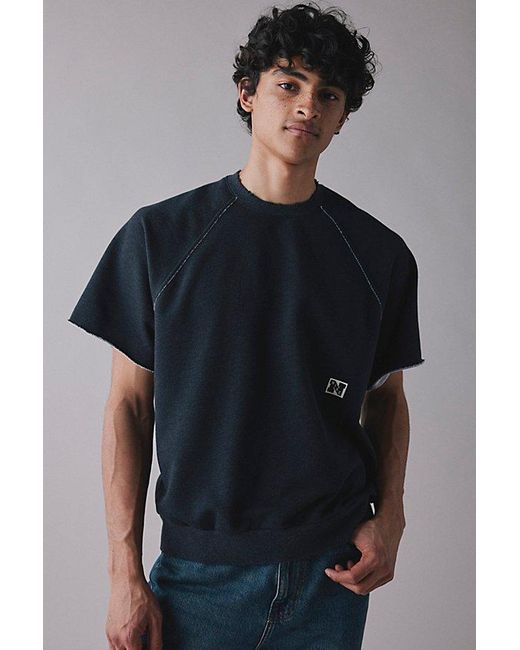 nike men's short sleeve sweatshirt