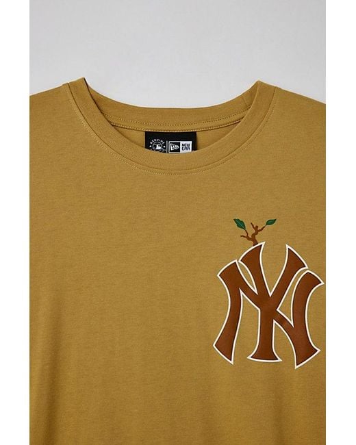 KTZ Multicolor New York Yankees Mlb Camp Long Sleeve Tee for men