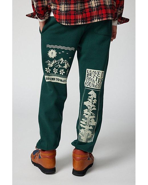 Parks Project Green National Parks Graphic Sweatpant for men