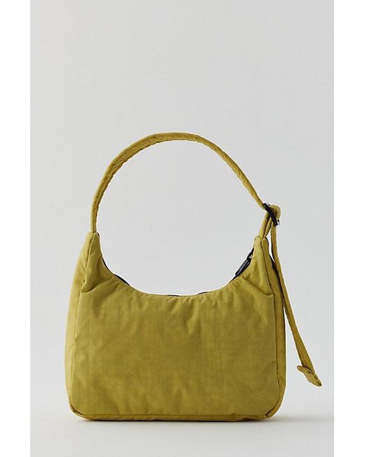 Baggu Green Mini Nylon Shoulder Bag