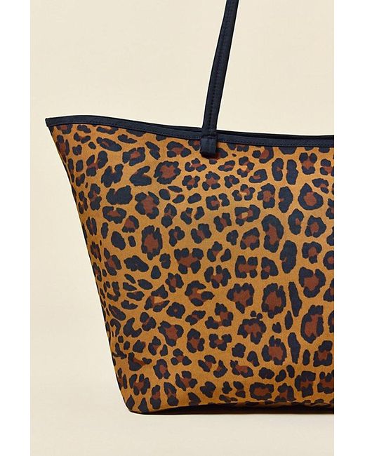 Baggu Blue Large Nylon Reverse Tote Bag