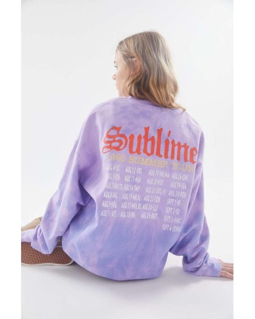 Hotel Kalinga Nike Lavender Crew Neck Sweatshirt Urban Outfitters