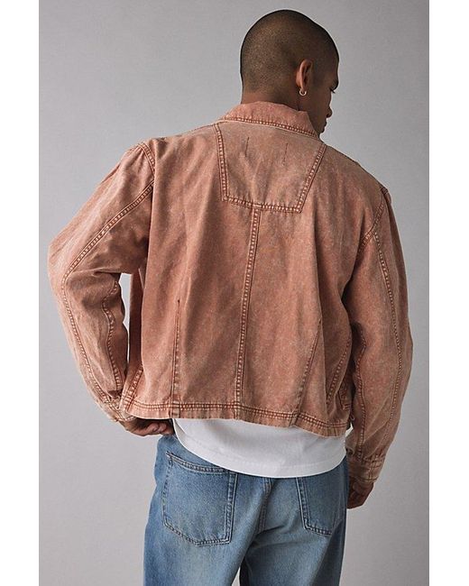 BDG Brown Kasper Twill Work Jacket for men