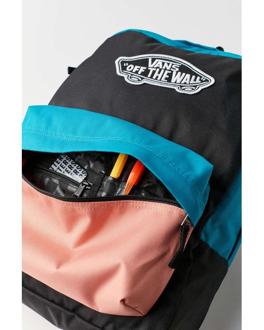 vans blue realm backpack