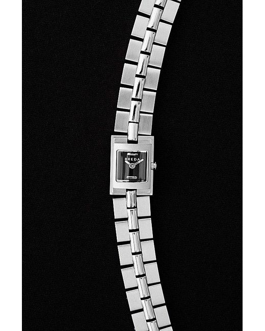 Breda White Relic Metal Bracelet Quartz Analog Watch