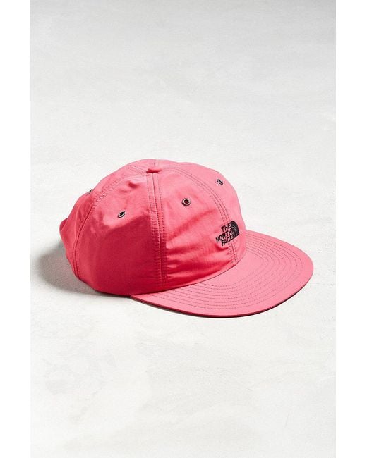 The North Face Pink The North Face Throwback Tech Baseball Hat for men
