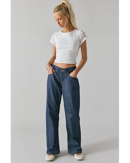 Kimchi Blue Gray Dani Open-Back Tie Tee