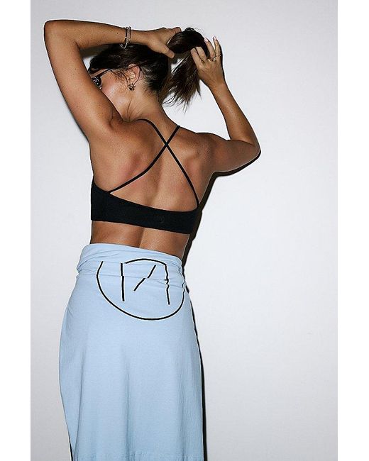 Héros Black Strappy Top Sport Bra