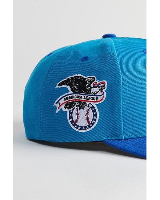 Mitchell & Ness Blue Crown Jewels Pro Toronto Jays Snapback Hat for men