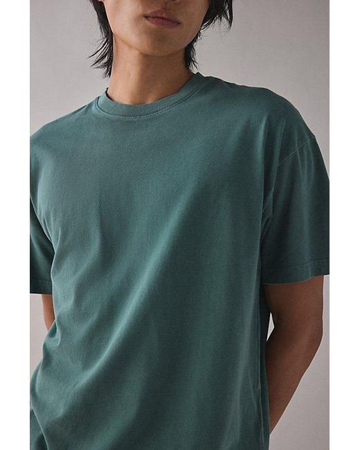 Standard Cloth Green Jump Shot Premium Heavyweight Cotton Tee for men