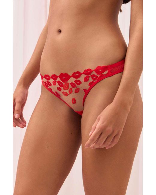 Bluebella Red Marian Knickers